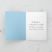 Zwei alte Damen auf einer Bank Karte (Innenseite)