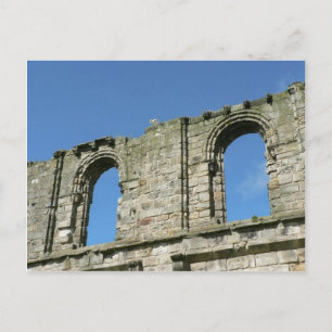 Zwei alte Fenster der Kathedrale von St Andrew Postkarte