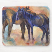 Zwei alte Pals Pferd Computer Maus Pad Original Ar Mousepad (Vorne)