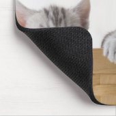 Zwei amerikanische Kurzhaarkätzchen Mousepad (Ecke)