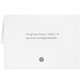 Zwei Amerikanische Ureinwohner-Note-Card (Rückseite Horizontal)