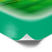 Zwei Amerikanische Ureinwohner rudern auf dem See Poster (Ecke)