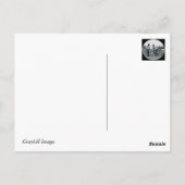 Zwei Amishmen überlegen Postkarte (Rückseite)