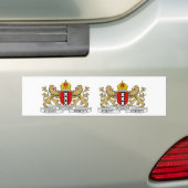 ZWEI Amsterdam Wappen Autoaufkleber (Auf Auto)
