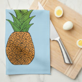 Zwei Ananas Thunder_Cove  Geschirrtuch (Viertel Falte)