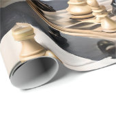 Zwei andere spielen Schach, Geschenkpapier (Rolleneckpunkt)