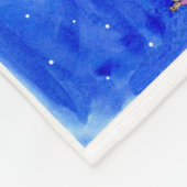 Zwei Ansichten der New- OrleansFleece-Decke Fleecedecke (Ecke)