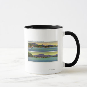 Zwei Ansichten der See-Blume Tasse