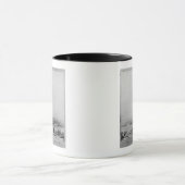Zwei Ansichten des Baus des Eiffels 2 Tasse (Zentrum)