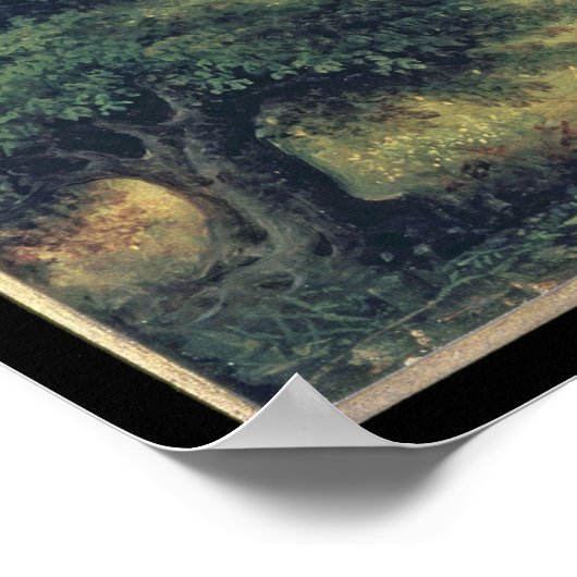 Zwei Ansichten von Apley Priory Poster (Ecke)