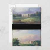 Zwei Ansichten von Apley Priory Postkarte (Vorne/Hinten)