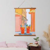 Zwei Aperole bitte! Wandteppich Mit Holzrahmen (Schlafzimmer)