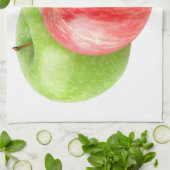 Zwei Äpfel Handtuch (Gefaltet)