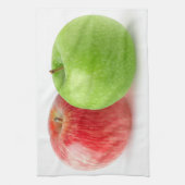 Zwei Äpfel Küchentuch (Vertikal)