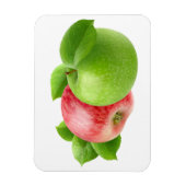 Zwei Äpfel Magnet (Vertikal)