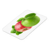 Zwei Äpfel Magnet (Linke Seite)