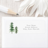 Zwei Aquarellbäume (Insitu)