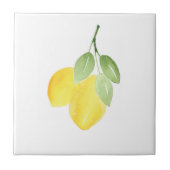 Zwei Aquarellfarben Fliese (Vorderseite)