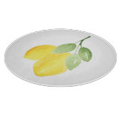 Zwei Aquarellfarben Schneidebrett (Ecke)