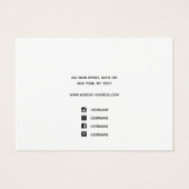 Zwei Armband-Display Signature-Skript weiß (Rückseite)