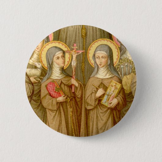 Zwei Arme Clare Saints (SAU 027) Circular Button (Vorderseite)