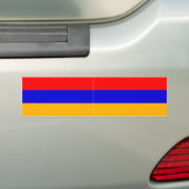 ZWEI Armenien Staatsflagge Autoaufkleber (Auf Auto)