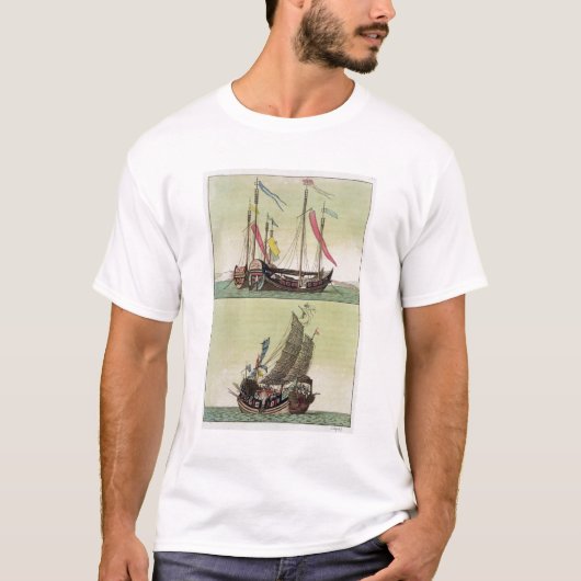 Zwei Arten chinesischer Kram, Illustration von 'Le T-Shirt (Vorderseite)