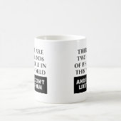 Zwei Arten von Hass Funny Mug Kaffeetasse (Mittel)