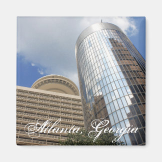 Zwei Atlanta High Rises Magnet