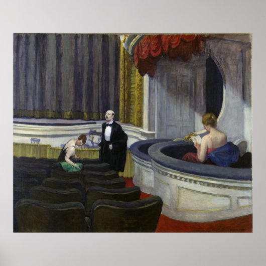 Zwei auf dem Aisle Poster (Vorne)