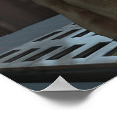 Zwei auf dem Deck - kleines Poster (Ecke)