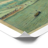 Zwei Ausblicke auf Comorra, von "Civitates Orbis T Poster (Ecke)