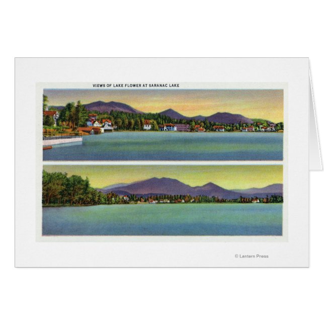 Zwei Ausblicke auf die Blume des Sees (Vorderseite (Horizontal))