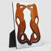 zwei Aussichtspersonen Fotoplatte (Seite)