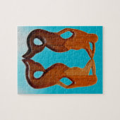 zwei Aussichtspersonen Puzzle (Horizontal)