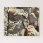 Zwei Aussie Rottnest IsLand Quokkas, Puzzle (Horizontal)