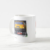 Zwei Auto-Garage Kaffeetasse (Vorderseite Links)