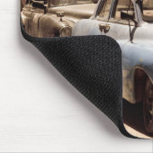 "zwei Autos" Mousepad (Ecke)