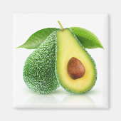 Zwei Avocados Magnet (Vorne)