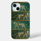ZWEI BABYLONISCHE LIONEN Antike assyrische Kunst Case-Mate iPhone Hülle (Rückseite)