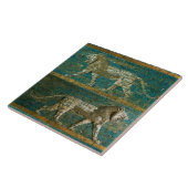 ZWEI BABYLONISCHE LIONEN Antike assyrische Kunst Fliese (Seite)