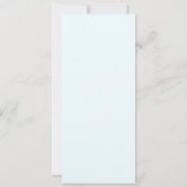 Zwei Babys in einer Balloon Baby-Dusche Einladung (Rückseite)