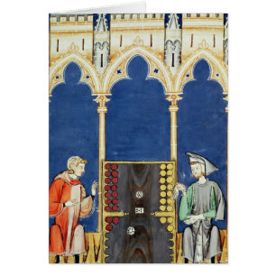 Zwei Backgammon-Spieler