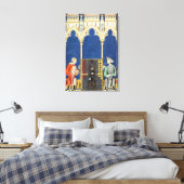 Zwei Backgammon-Spieler Leinwanddruck (Insitu (Schlafzimmer))