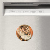 Zwei Ballerinas-Magnete Magnet (In Situ (Geschirrspüler))