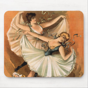 Zwei Ballerinas-Mousepad Mousepad