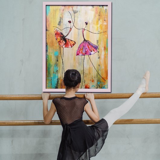 Zwei Ballerinas Poster