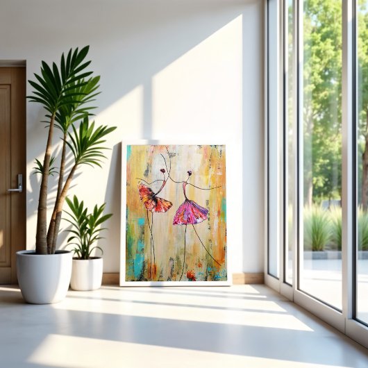 Zwei Ballerinas Poster