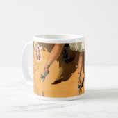 Zwei Ballerinas-Tasse Kaffeetasse (Vorderseite Links)