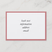 Zwei Ballonhörer mit Cloud Visitenkarte (Rückseite)